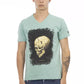 Elegant Short Sleeve V-Neck Tee