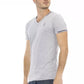Classic V-Neck Cotton Blend Tee