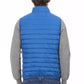 Sleek Sleeveless Down Jacket in Blue
