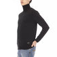 Elegant Turtleneck Sweater with Monogram Accent