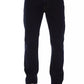 Chic Contrast Stitched Men's Designer Jeans