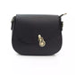 Elegant Black Leather Shoulder Bag