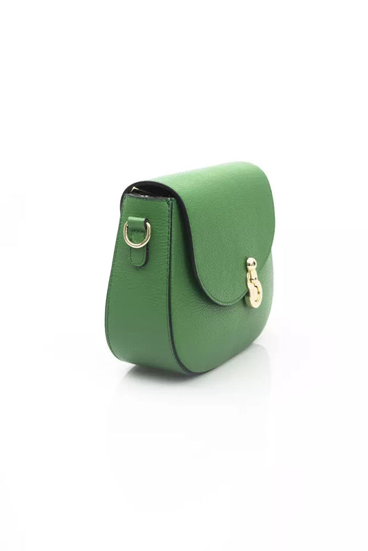 Swivel Flap Couture Shoulder Bag in Lush Green