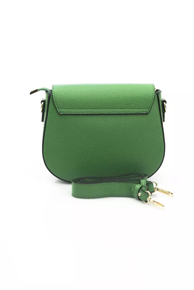 Swivel Flap Couture Shoulder Bag in Lush Green