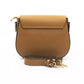Elegant Brown Leather Shoulder Bag