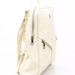 Elegant Beige Leather Backpack