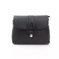 Elegant Black Leather Shoulder Bag