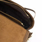 Elegant Double Pocket Leather Crossbody Bag