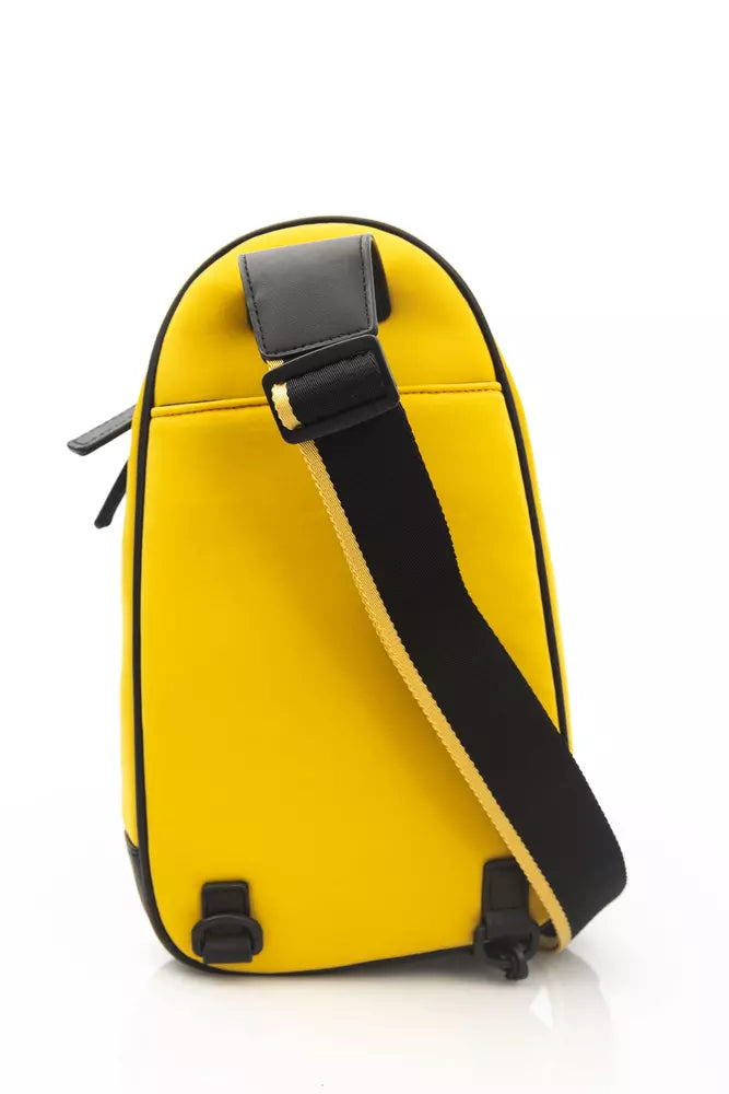 Sleek One Shoulder Yellow Backpack