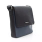 Elegant Blue Crossbody Bag with Logo