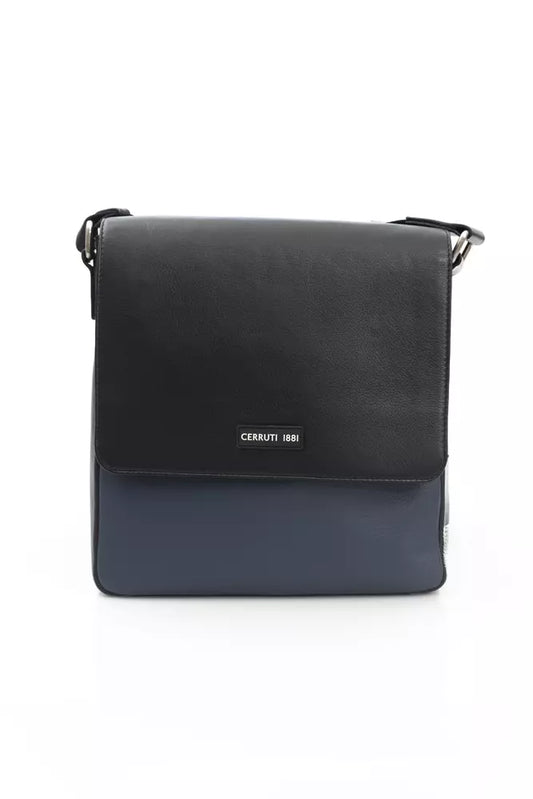 Elegant Blue Crossbody Bag with Logo