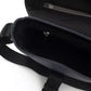 Elegant Blue Messenger Bag with Logo Detail