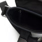 Elegant Blue Messenger Bag with Sleek Snap Closure