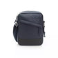 Elegant Blue Crossbody Messenger Bag