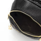 Elegant Leather Messenger Bag with Logo Detailing