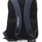 Sleek Blue Backpack with Signature Logo Detail
