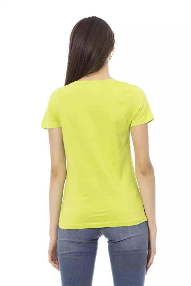 Chic Olive Short Sleeve Designer Tee