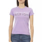 Elegant Purple Short Sleeve Tee