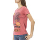 Chic Pink Print Tee for Trendy Summer Looks