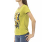 Elegant Green Tee with Chic Front Print