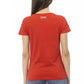 Radiant Red Short Sleeve Round Neck Tee