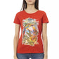 Radiant Red Short Sleeve Round Neck Tee