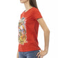 Radiant Red Short Sleeve Round Neck Tee