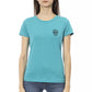 Elegant Light Blue Short Sleeve Tee