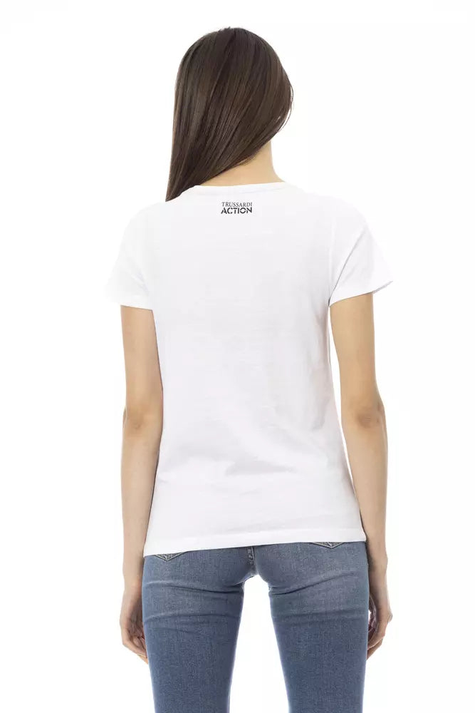 Elegant Short Sleeve Round Neck Tee