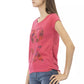 Pink Short Sleeve Fashion Tee