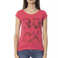 Pink Short Sleeve Fashion Tee