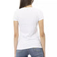Chic V-Neck Tee with Graphic Elegance