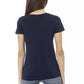 Elegant Short Sleeve V-Neck Tee