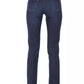 Chic Tricolor Detailed Designer Jeans