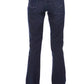 Chic Tricolor Pocket Jeans