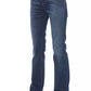 Tricolor Accent Designer Jeans
