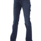 Chic Tricolor Pocket Jeans