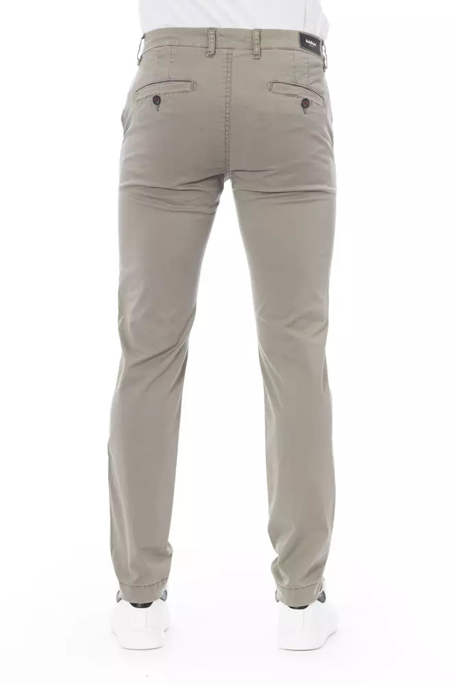 Elegant Beige Chino Trousers for Men