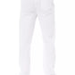 Elegant White Cotton Chino Trousers