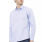 Elegant Light Blue Italian Dress Shirt