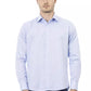 Elegant Light Blue Italian Dress Shirt