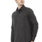 Elegant Green Italian Collar Shirt