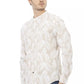 Chic Beige Mandarin Collar Cotton Shirt