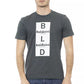 Elegant Green Cotton Tee with Front Print