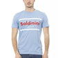 Elegant Light Blue Cotton Tee