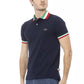 Tricolor Collar Cotton Polo