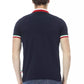 Tricolor Collar Cotton Polo