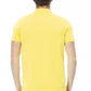 Chic Yellow Short Sleeve Cotton Polo