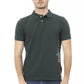 Chic Green Embroidered Polo Shirt