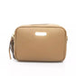 Beige Leather Chic Shoulder Bag